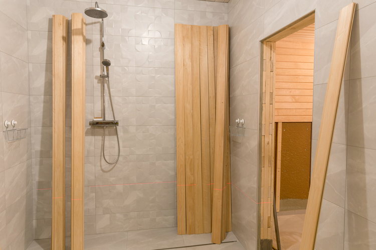 Ondergronds zwembad met sauna